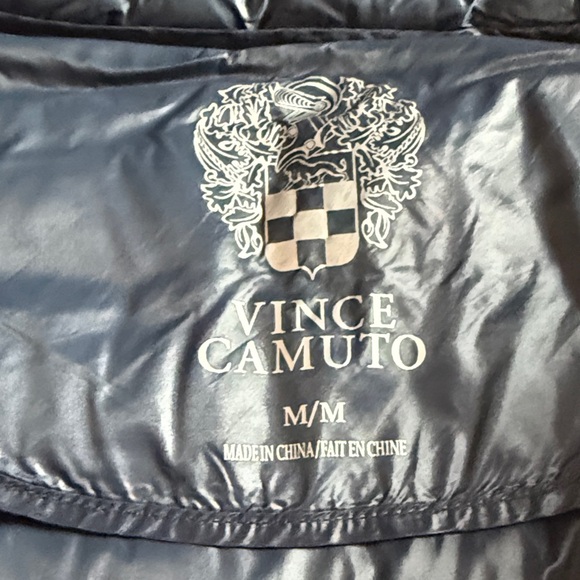 Vince Camuto Polka Dot Puffer Vest - Picture 2 of 5